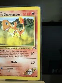 BLANE’S CHARMANDER - 61/132 Gym Heroes LP - Regular Common- Pokemon TCG Card - Image 3