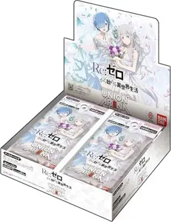 UNION ARENA UA40BT Re:ZERO Box Card Game 16pcs / BANDAI F/S w/Tracking# Japan - Image 1