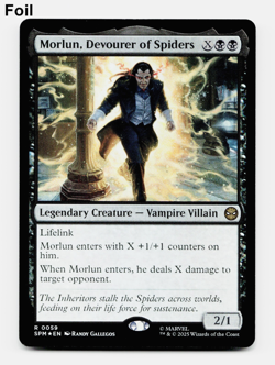 Morlun, Devourer of Spiders (FOIL) - [Marvel's Spider-Man] MTG NM/M 💀 - Image 1