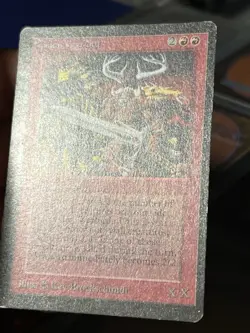 Keldon Warlord LP, English MTG Beta - Image 3