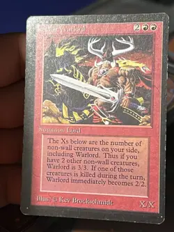 Keldon Warlord LP, English MTG Beta - Image 4