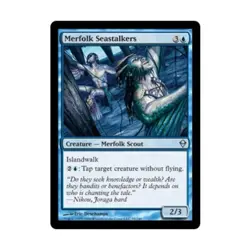 WOTC MtG Zendikar Merfolk Seastalkers (U) (x4) NM - Image 1
