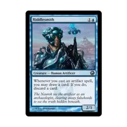 WOTC MtG Scars of Mirrodin Riddlesmith (U) (x4) NM - Image 1