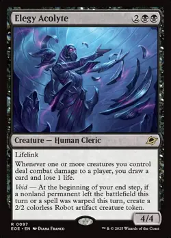 Elegy Acolyte - FOIL - Edge of Eternities - MTG - Image 1