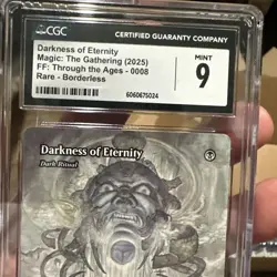 Darkness of Eternity as Dark Ritual (Showcase) Unplayed MTG Final Fantasy CGC 9 - Image 5