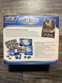 🔥Pokemon TCG Scarlet & Violet Stellar Crown Elite Trainer Box ETB Sealed🔥 - Image 2