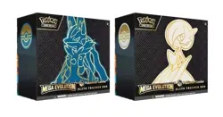 Pokemon Center Mega Evolution Gardevoir & Lucario ETB Elite Trainer Box Set Of 2 - Image 1