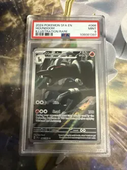 Pokemon TCG Houndoom 066/064 #66 S&V Shrouded Fable Illustration Rare MINT PSA 9 - Image 1