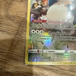Snorlax TG10/TG30 Pokemon SWSH11: Lost Origin Trainer Gallery Ultra Rare NM - Image 2