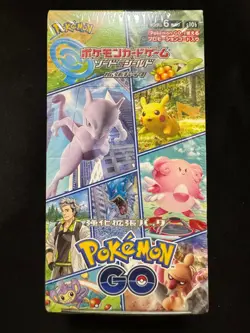 Japanese Pokemon Go Booster Box s10b Sealed With Acrylic Case - Image 2