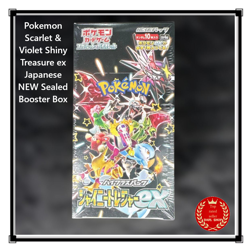 Pokemon Scarlet & Violet Shiny Treasure ex Japanese NEW Sealed Booster Box - Image 1