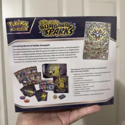 Pokemon TCG Scarlet & Violet Surging Sparks Elite Trainer Box ETB Factory Sealed - Image 5