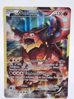 Volcanion - XY185 Full Art Promo Pokemon - NM - Image 1