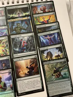 MTG Marvel's Spider-Man Lot Of Green Cards, UC, C, Rare’s, And x2 Foils - Image 5