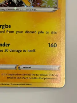 2021 SWSH Pokemon Card Jolteon Holo Promo Nintendo Sword Shield - Image 4