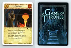 Coin Mint #F 27 - A Game Of Thrones Lions Of The Rock 2011 LCG Card - Image 1
