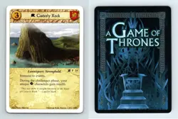 Casterly Rock #F 24 - A Game Of Thrones Lions Of The Rock 2011 LCG Card - Image 1