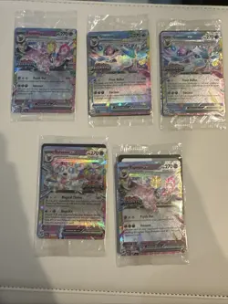 Prismatic Evolutions Surprise Box Sealed Stamped EX Promo Cards - Image 1