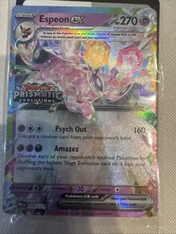 Prismatic Evolutions Surprise Box Sealed Stamped EX Promo Cards - Image 5