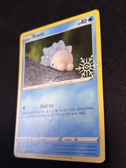 Snom 084/264 - Snowflake Stamped Holiday Calendar 2023 - Pokemon TCG Card NM - Image 3
