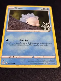Snom 084/264 - Snowflake Stamped Holiday Calendar 2023 - Pokemon TCG Card NM - Image 4