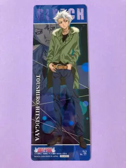 Toshiro Hitsugaya Card No.17 Bleach Trading Holo Card Gum Anime Bandai Japanese - Image 2