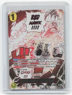 2022 One Piece Card Game Gum-Gum Fire-Fist Pistol Red Hawk #OP11-114 - Image 1