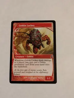 Goblin Lackey, Mystery Booster 2 Future Sight, Magic: The Gathering - Image 1