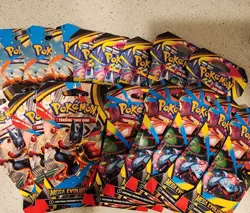 (16) x Mega Evolution Sleeved Booster Pack Sealed Pokemon Lot B - Image 1