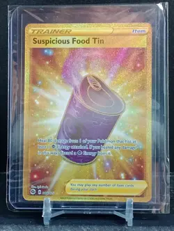 Pokemon TCG Suspicious Food Tin Champion's Path 080/073 Holo Secret Rare - Image 1