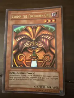 Exodia the Forbidden One LOB-124 The Legend of Blue Eyes White Dragon - Image 1