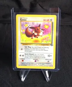 EEVEE - Jungle Set - 51/64 - Common - Pokemon Card - Unlimited Edition - LP - Image 1