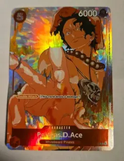 Portgas.D.Ace (Gift Collection 2023) P-028 One Piece Promotion Cards Foil - Image 1