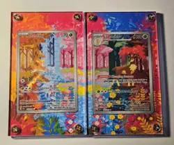 Deerling 165/162 Sawsbuck 166/162 IR Pokemon Extended Case (Cards Included) - Image 1