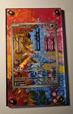 Deerling 165/162 Sawsbuck 166/162 IR Pokemon Extended Case (Cards Included) - Image 4