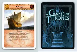 Vhagar #F 37 A Game Of Thrones The Great Fleet 2012 LCG Card - Image 1