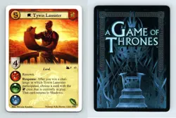 Tywin Lannister #F 43 A Game Of Thrones The Tower Of The Hand 2011 LCG Card - Image 1