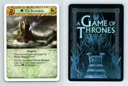 The Stormlands #F 24 - A Game Of Thrones Kings Of The Storm 2010 LCG Card - Image 1