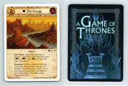 The Scourge #F 55 A Game Of Thrones On Dangerous Grounds LCG Card - Image 1