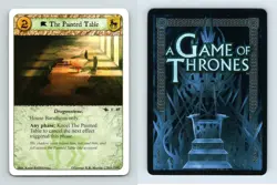 The Painted Table #F 85 A Game Of Thrones Trial By Combat 2011 LCG Card - Image 1
