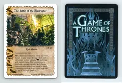 The Battle Of Blackwater #F 66 A Game Of Thrones Epic Battles 2013 LCG Card - Image 1