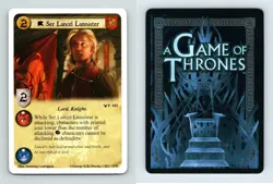 Ser Lancel Lannister #F 103 A Game Of Thrones Calling The Banners 2013 LCG Card - Image 1