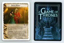 Secret Alliance #F 99 A Game Of Thrones Trial By Combat 2011 LCG Card - Image 1