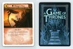 Rhaegar's Harp #F 84 A Game Of Thrones The Battle Of Ruby Ford 2013 LCG Card - Image 1