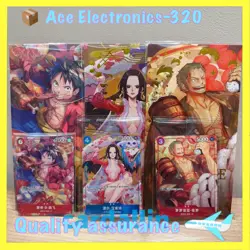 Hancock Luffy Zoro Set 3 Promo One Piece Card Game Lunar New Year Red Packet - Image 1