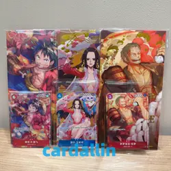 Hancock Luffy Zoro Set 3 Promo One Piece Card Game Lunar New Year Red Packet - Image 2