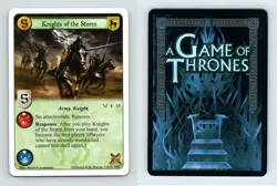 Knights Of The Storm #F 15 - A Game Of Thrones Kings Of The Storm 2010 LCG Card - Image 1