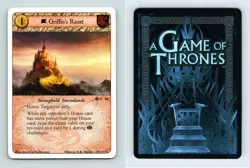Griffin's Roost #F 94 - A Game Of Thrones Forgotten Fellowship 2013 LCG Card - Image 1