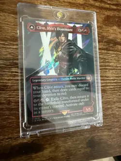 Clive, Ifrit's Dominant (Borderless) (Surge Foil) (0530) Final Fantasy Foil - Image 1