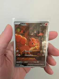 Vulpix Illustration Rare Pokemon Mega Evolution 138/132Near Mint - Image 1